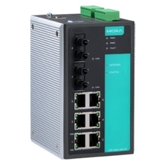 Коммутатор управляемый MOXA EDS-508A-MM-ST-T 6x10/100 BaseTx ports, 2 multi mode 100 BaseFx ports, ST