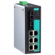 Коммутатор неуправляемый MOXA EDS-308-SS-SC-T 6x10/100 BaseTx ports,2 single mode 100Fx