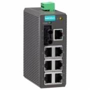 Коммутатор неуправляемый MOXA EDS-208-M-ST 7x10/100BaseTx ports,1 multi mode(2Km) 100Fx port