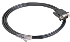 Кабель MOXA CBL-RJ45SM9-150 8pin RJ45 to male DB9 connection shielded cable, 150cm