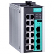 Коммутатор управляемый MOXA EDS-G516E-4GSFP 12x10/100/1000BaseT(X) ports, and 4 100/1000Base SFP slots