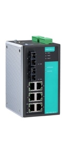 Коммутатор MOXA EDS-508A-SS-SC-80-T Ethernet switch, 6 10/100 BaseTx, 2 single mode 100Fx, up to 80 km