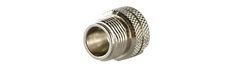 Заглушка MOXA A-CAP-M12F-M Cap for M12 D-coded female 4-pin connector, metal, IP67