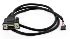 Кабель MOXA CBL-F9DPF1x4-BK-100 Console cable with 4-pin connector