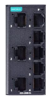Коммутатор MOXA EDS-2008-ELP 8-Port Entry-level Unmanaged Switch, 8 Fast TP ports