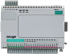 Модуль MOXA ioLogik E2214-T Active Ethernet I/O with 6 digital inputs and 6 relays