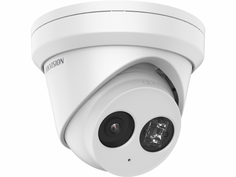 Видеокамера IP HIKVISION DS-2CD2383G2-IU(2.8mm) 8Мп уличная купольная с EXIR-подсветкой до 30м и технологией AcuSense; объектив 2.8мм
