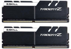 Модуль памяти DDR4 16GB (2*8GB) G.Skill F4-3200C16D-16GTZKW Trident Z PC4-25600 3200MHz CL16 XMP 1.35V Black-White