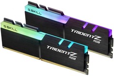 Модуль памяти DDR4 64GB (2*32GB) G.Skill F4-4000C18D-64GTZR TRIDENT Z RGB 4000MHz CL18 1.4V радиатор подсветка RGB