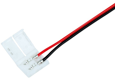 Коннектор Lamper 144-011 питания (1 разъем) для одноцветных светодиодных лент шириной 8 мм (10шт)