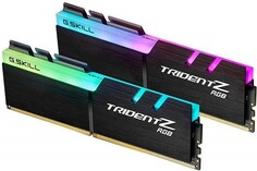 Модуль памяти DDR4 32GB (2*16GB) G.Skill F4-3200C16D-32GTZR Trident Z RGB PC4-25600 3200MHz CL16 XMP Радиатор 1.35V