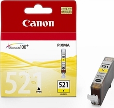 Картридж Canon CLI-521Y 2936B004 для PIXMA MP980, MP630, MP620, MP540, iP4600, iP3600, MX860, MP550, MP660, MP640, MP990, iP4700