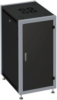 Шкаф напольный 19", 15U SYSMATRIX SL 6815.922 600x800x800mm (ШхГхВ) передняя дверь сплошная металлическая, задняя дверь сплошная металлическая, поворо