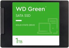Накопитель SSD 2.5 Western Digital WDS100T3G0A WD Green, 1ТБ, SATA 6Gb/c, TLC