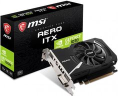 Видеокарта PCI-E MSI GeForce GT 1030 AERO ITX (GT 1030 AERO ITX 2GD4 OC) 2GB GDDR4 64bit 14nm 1189/1430MHz DVI-D(HDCP)/HDMI RTL