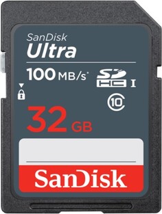 Карта памяти SDHC 32GB SanDisk SDSDUNR-032G-GN3IN UHS-I
