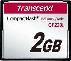 Промышленная карта памяти CompactFlash 2GB Transcend TS2GCF220I 220x Industrial