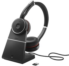 Гарнитура беспроводная Jabra Evolve 75 MS Stereo 7599-832-199 Charging stand Link 370