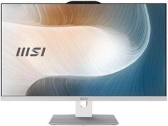 Моноблок 27 MSI Modern AM272P 12M-299XRU 9S6-AF8212-479 i7-1260P/32GB/1TB SSD/Iris Xe Graphics/FHD/GbitEth/WiFi/BT/клавиатура/мышь/Cam/noOS/белый