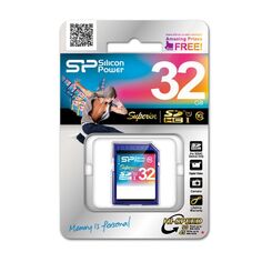 Карта памяти 32GB Silicon Power SP032GBSDHCU1V10 SDHC UHS-I, R/W up to 90/45