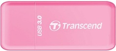 Карт-ридер внешний Transcend TS-RDF5R USB3.0 для карт памяти SDHC/MicroSDHC Transcend RDF5 розовый