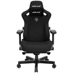 Кресло игровое Anda Seat Kaiser 3 цвет чёрный, размер L (120кг), материал ткань (модель AD12)