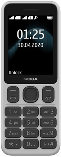 Мобильный телефон Nokia 125 DS 16GMNW01A01 white
