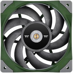 Вентилятор Thermaltake TOUGHFAN 12 CL-F117-PL12RG-A 120x120x25mm, 500-2000rpm, 58.35 CFM, 22.3dBA, 4-pin PWM, racing green