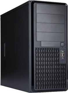 Корпус ATX InWin PE689 6154296 черный, БП 600W, 2*USB 3.0, audio