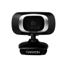 Веб-камера Canyon C3 720P HD USB2.0, 1 Мпикс, black