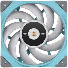 Вентилятор Thermaltake TOUGHFAN 12 CL-F117-PL12TQ-A 120x120x25mm, 500-2000rpm, 58.35 CFM, 22.3dBA, 4-pin PWM, turquoise