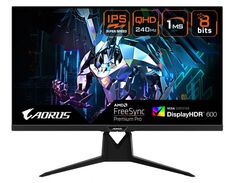 Монитор 32" GIGABYTE FI32Q-X IPS, 2560x1440, 240Hz, FreeSync, 400cd/m2, 16:9, 2*HDMI 2.1, DP 1.4(DSC), USB Type-C, 2*USB 3.0 (Downstream), USB 3.0 (Up