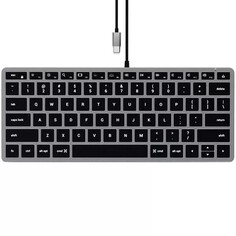 Клавиатура Satechi Slim W1 ST-UCSW1M-RU USB-C Wired Keyboard-RU (Russian) - провод