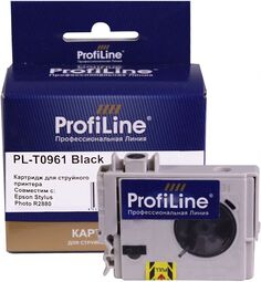 Картридж ProfiLine PL_T0961_BK струйный для принтеров Epson Stylus Photo R2880 с чернилами Black 11,4 мл
