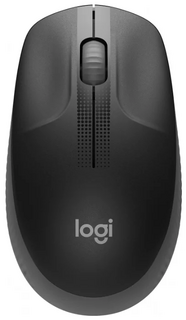 Мышь Logitech M190 910-005905 черный/серый оптическая (1000dpi) беспроводная USB (2but)