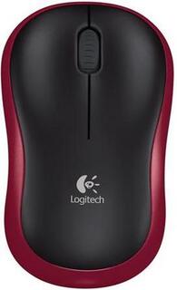 Мышь Wireless Logitech M185 910-002240 red, USB, 1000dpi