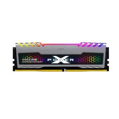 Модуль памяти DDR4 8GB Silicon Power SP008GXLZU320BSB XPOWER Turbine RGB PC4-25600 3200MHz CL16 1Gx8 SR радиатор 1.35V