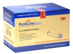Картридж ProfiLine PL-CE250A/723 для принтеров HP Color LaserJet CP3520/CP3525n/CP3525dn/CP3525x/CM3530/CM3530fx/ Canon LBP7750cdn Black 5000 копий Pr