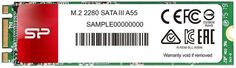 Накопитель SSD M.2 2280 Silicon Power SP512GBSS3A55M28 A55 512GB SATA 6GB/s 560/530MB/s MTBF 1.5M