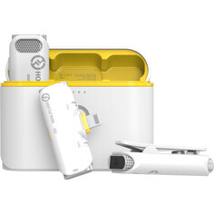 Микрофонная система Hollyland LarkC1DUO_iPhone_White портативная двухканальная для iPhone, передача сигнала до 200м, белый