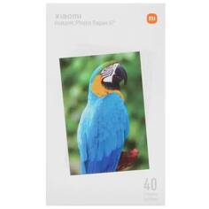 Бумага Xiaomi Instant Photo Paper 6" BHR6757GL для фотопринтера (40 Sheets) SD20