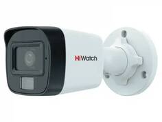 Видеокамера IP HiWatch DS-T200A(B) (3.6MM) аналоговая, HD-TVI цв. корп.:белый