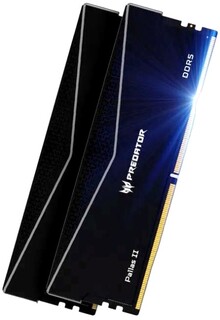 Модуль памяти DDR5 64GB (2*32GB) Acer BL.9BWWR.436 Predator Pallas II PC5-48000 6000MHz CL32 1.35V black