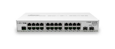 Коммутатор Mikrotik CRS326-24G-2S+IN Cloud Router Switch, 24*Ethernet, 2*SFP+, IEEE802.1Q VLAN, RouterOS/SwOS