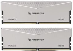 Модуль памяти DDR5 64GB (2*32GB) Acer BL.9BWWR.365 Predator Vesta II RGB PC5-51200 6400MHz CL32 1.35V silver