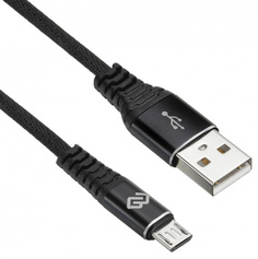 Кабель интерфейсный Digma 1084577 USB (m)-micro USB (m) 2м черный