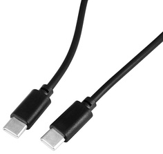 Кабель интерфейсный Buro PD15W USB Type-C (m)-USB Type-C (m) 1м черный 1503807