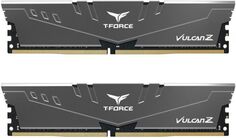 Модуль памяти DDR4 32GB (2*16GB) Team Group TLZGD432G3200HC16FDC01 T-Force Vulcan Z gray PC4-25600 3200MHz CL16 радиатор 1.35V