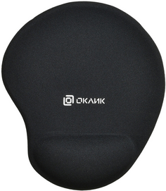 Коврик для мыши Oklick OK-RG0550-BK черный 220x195x20мм