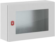 Шкаф навесной DKC R5STX0462 серия ST, с прозрачной дверью, 400 x 600 x 200 мм, IP66, с монтажной панелью, "RAM Block"